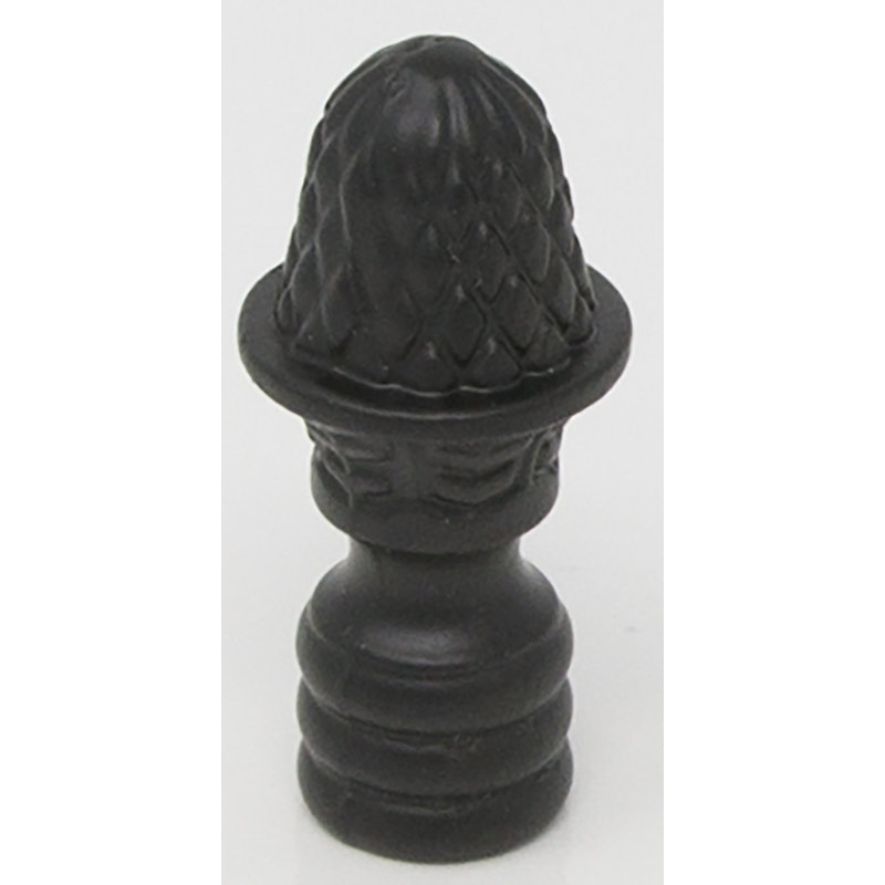 Fleuron Adilyne Artichaut, Noir mat