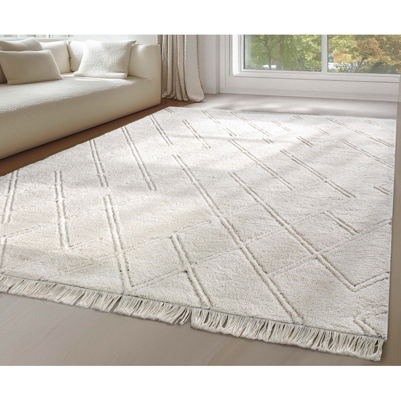 Moroccan Indoor Rug, Rectangle 7'10" x 9'10"