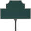 Beckford Petite Address Sign Plaque with Lawn Stake-1228938270-1228938285