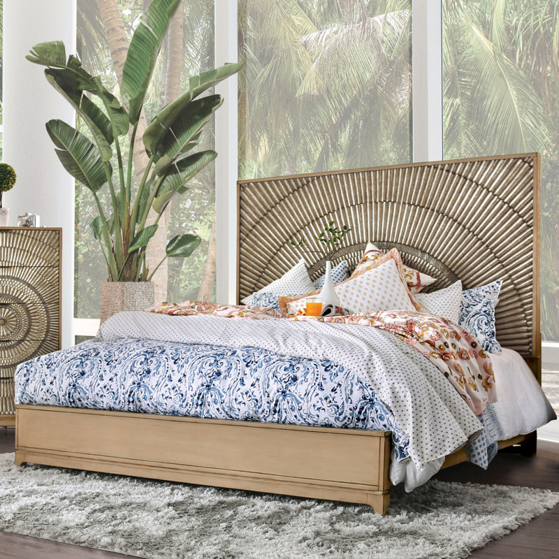Englete Panel Bed, King