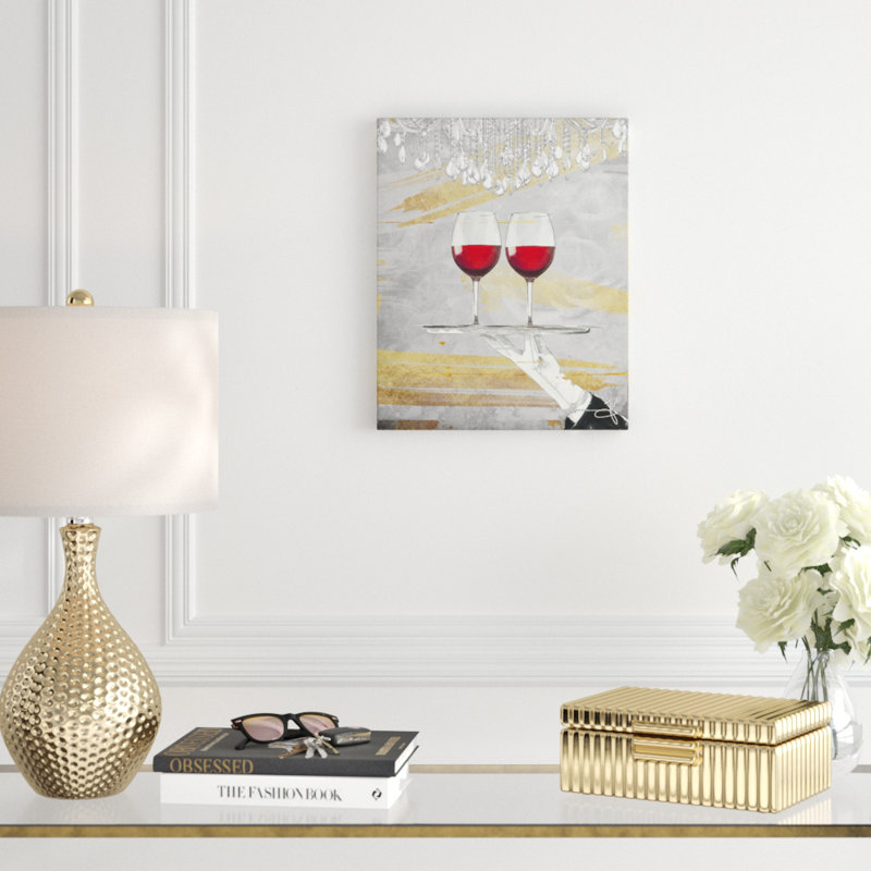 Cheers - Impression sur toile, Toile tendue, H 30 po x l 18 po x P 1 po