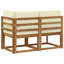 122cm Wide Patio Sectional
