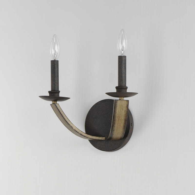 Breeahna Steel Candle Wall Light