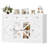 Lovern 55.1'' W 4-Door Sideboard with 3 Drawers, Interchangeable Doors, Close-Out Sales-822976265
