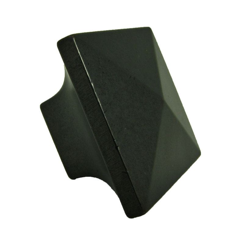 Cairo Square Knob Multipack, Antique Black