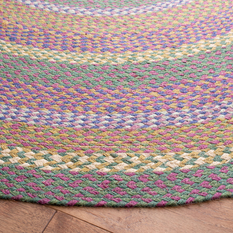 Asmara Hand Woven Jute Rug, Round 6'
