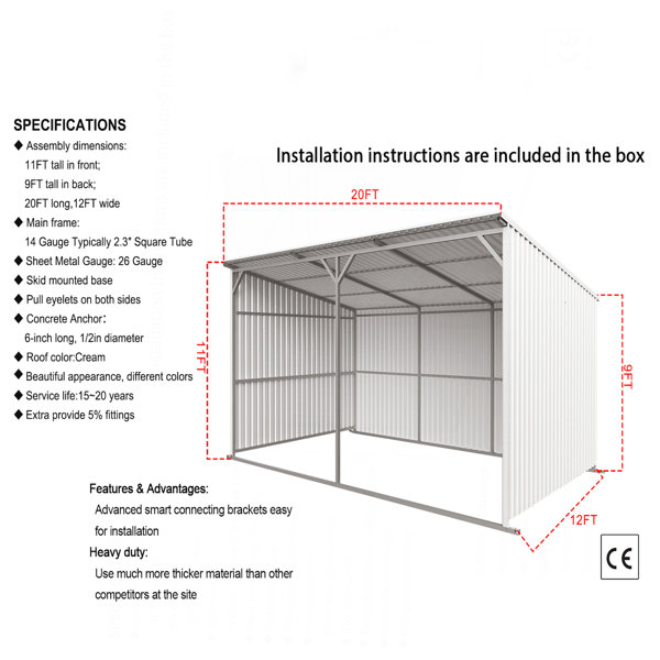 Dimensions du produit