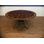 60" Round Banded Mahogany Dining Table