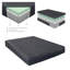 Matelas 11 pouces en mousse viscoélastique infusée de gel de couleur verte, confortable et de soutien pour chambre à coucher-928558183