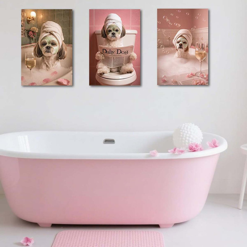 3 Piece Wrapped Canvas Print, 40 cm H x 30 cm W