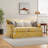 Simple Yellow Casual Sofa-102465157