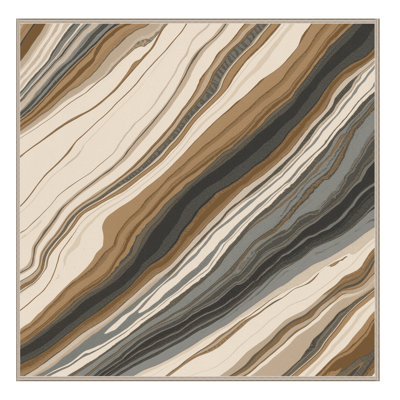 Tapis beige chic et luxueux lavable à la machine Manhasset - reliure beige