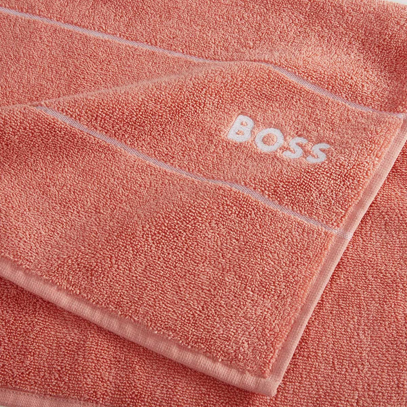 100% Cotton Plush Hand Towel, Sorbet