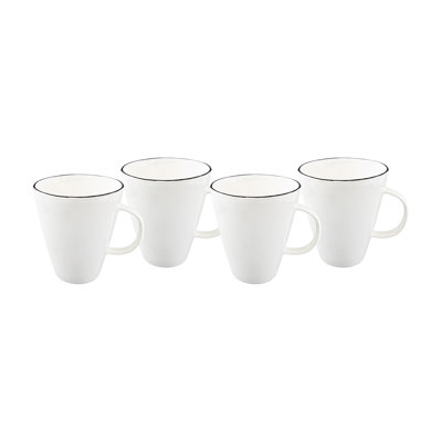 Grande tasse à café en porcelaine 10 oz Canvas Home Abbesses