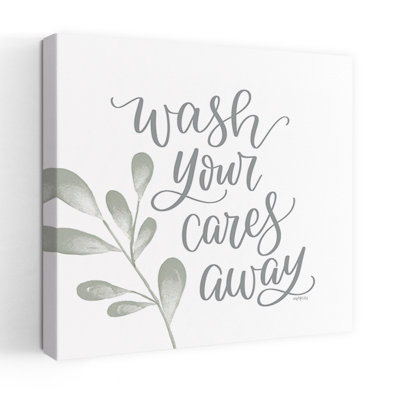 Wash Your Cares Away Abstract Contemporary Art