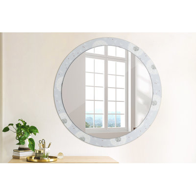 Huldar Glass Flat Wall Mirror