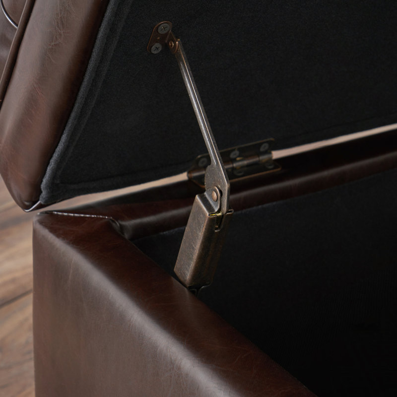 Upholstered Bench With Storage Space