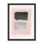 «Pink and Red Shimmer», peinture sur toile à cadre flottant 2 pi-46828334-46828337