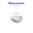 EARTH - IVORY Premium Porcelain Uneven Shape Non Stackable Bowl