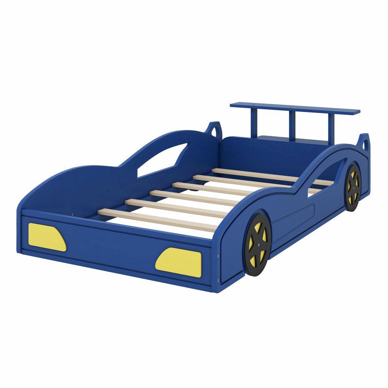 Aleesia Storage Bed, Blue