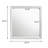 Commode miroir blanc-114023199
