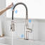 Robinet de cuisine tactile avec douchette extractible-117237736