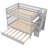 Cheol Solid Wood Standard Bunk Bed with Trundle-188737503