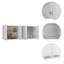 Armoire murale Ontario, porte double-101610353