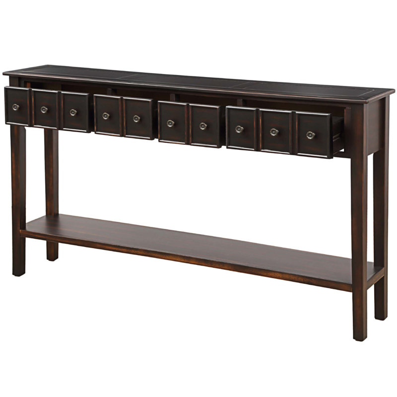60.03'' Console Table, Black