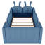 Lit plateforme simple tapissier avec rails latéraux amovibles-1576530358