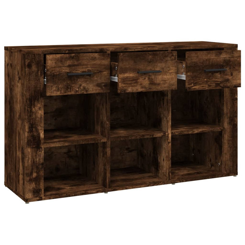 Masey 100 cm W Sideboard, Smoked Oak