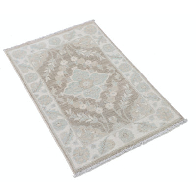 Tapis décoratif en laine authentique de 2 pi x 3 pi, petit tapis traditionnel turc noué à la main, décoration intérieure durable de haute qualité