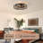 24" Flush Mount Ceiling Fan With Light Low Profile-505648068