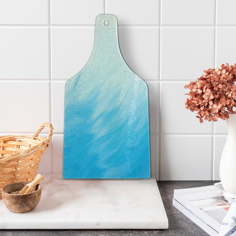 Planche à découper en verre trempé Ambesonne