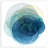 'Evolving Planets I' Graphic Art on Glass