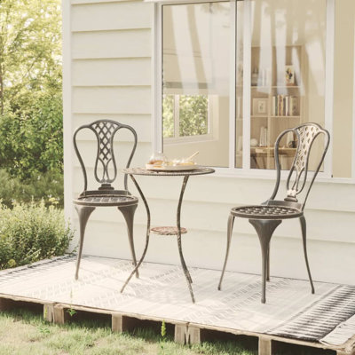 Miele 2 - Person Patio Dining Set with Square Table