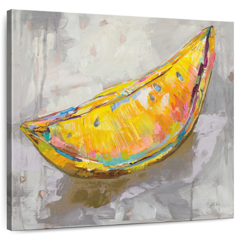 Lemon Wedge Neutral, 16'' H x 16'' W