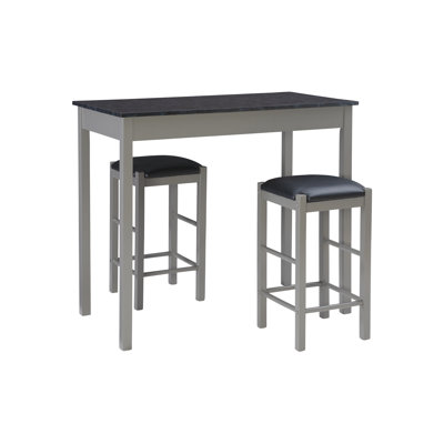 Loria 2 - Person Four Leg Base Dining Set