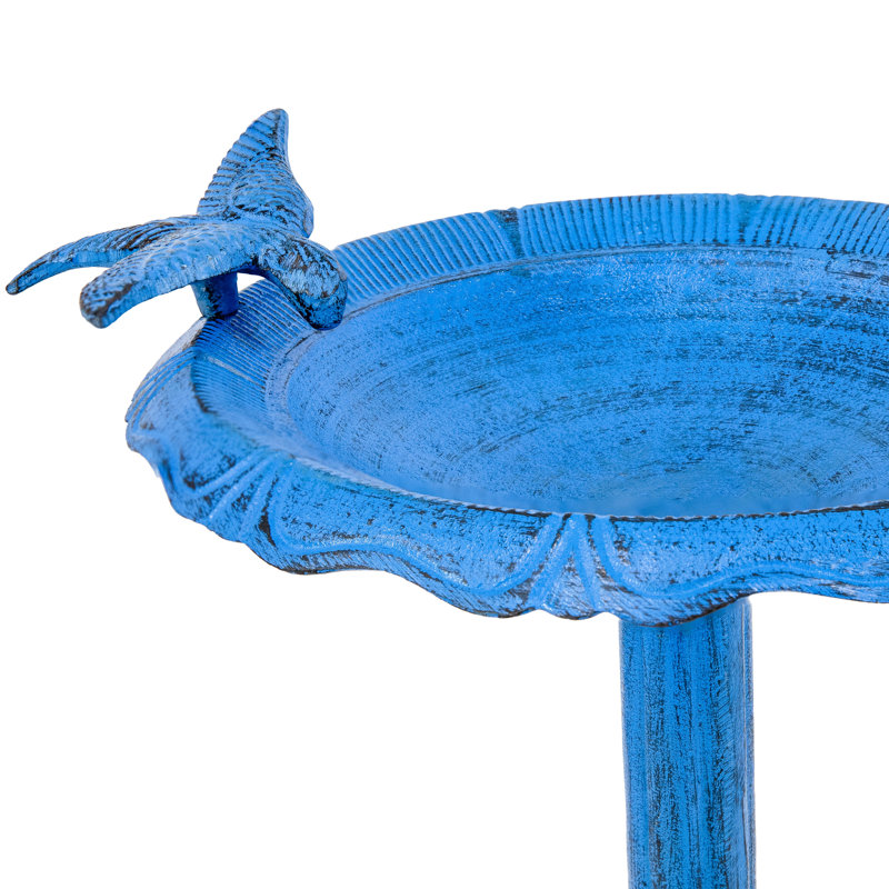 Baignoire pour jardin autoportante en aluminium, Bleu