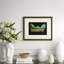 Vintage Green Couch Print