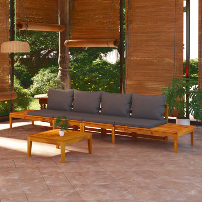 Willfred Wooden Garden Bench by Latitude Run