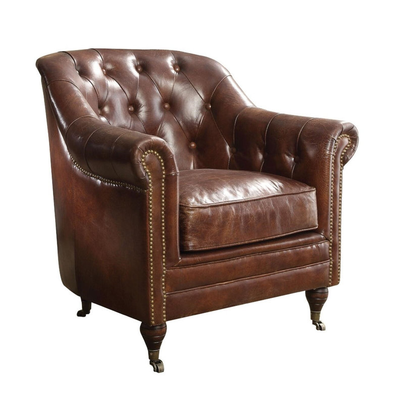 Upholstered Chesterfield Chair