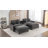 Sectional Sofa With 2 Removable Ottoman, 2 Usb Ports, 2 Cup Holders And Large Storage-598157449