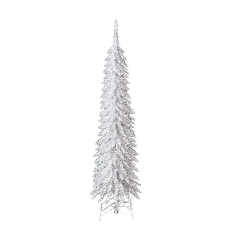 Arbre de Noël artificiel Home Heritage, 5', Blanc