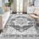 Keyona Washable Area Rug with Non-Slip Backing