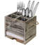 Wood Rectangle Flatware Caddy