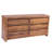 Kanwal Solid Wood 65'' W 6 - Drawer Dresser