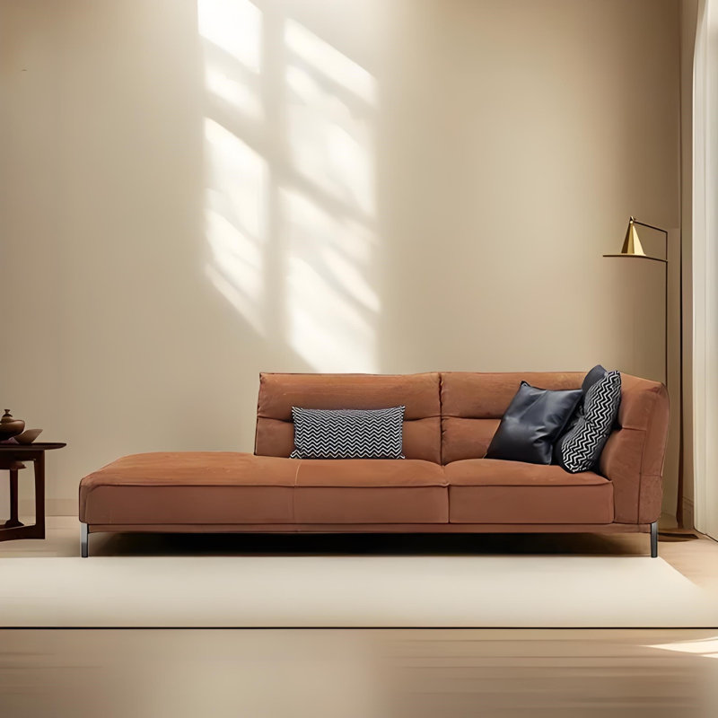 Chaise longue de loisirs moderne et simple, Orienté à droite