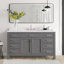 Ensemble de meuble-lavabo simple 60 po Ajhane-1835978175