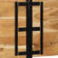 Headboard Solid Wood Acacia And Iron-1898759138